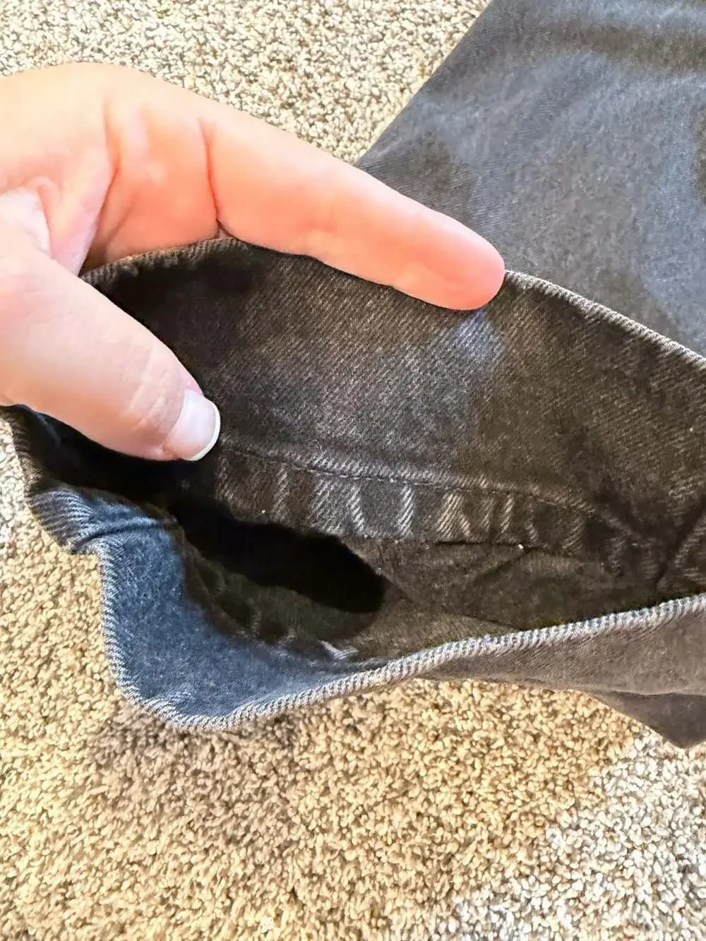 Vintage Levi Strauss Signature 540 Relaxed Fit Black Denim Jeans Size 36x29